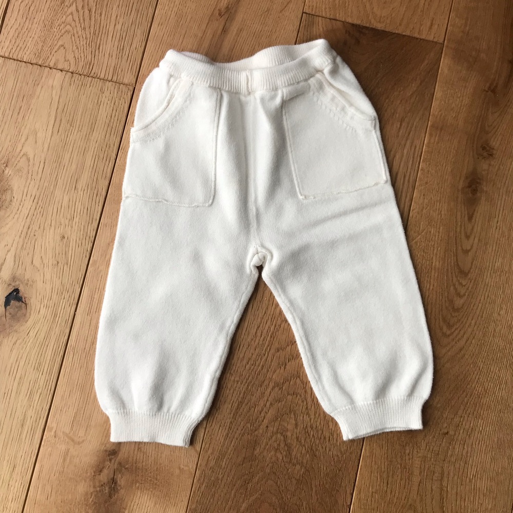 EUC Baby Girl GAP Cozy Sweater Pants 3-6 months